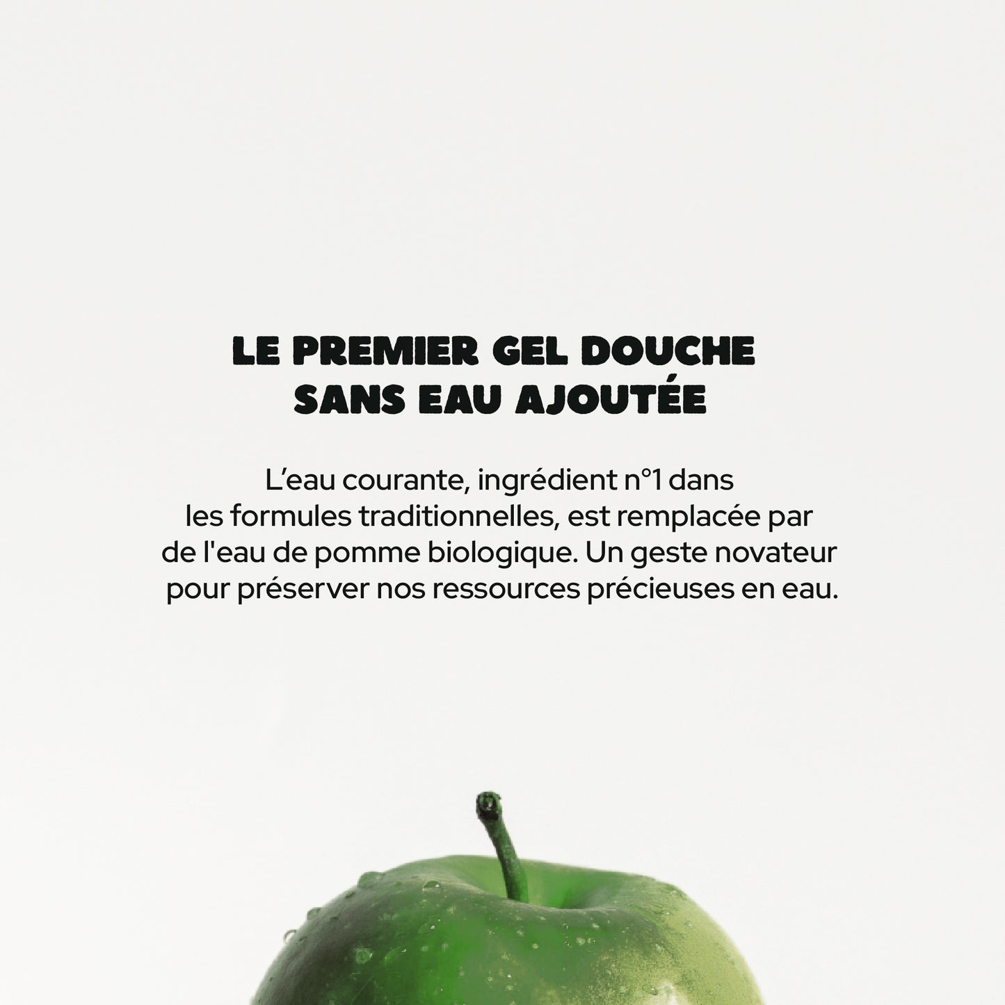 LA DOUCHE SANS EAU